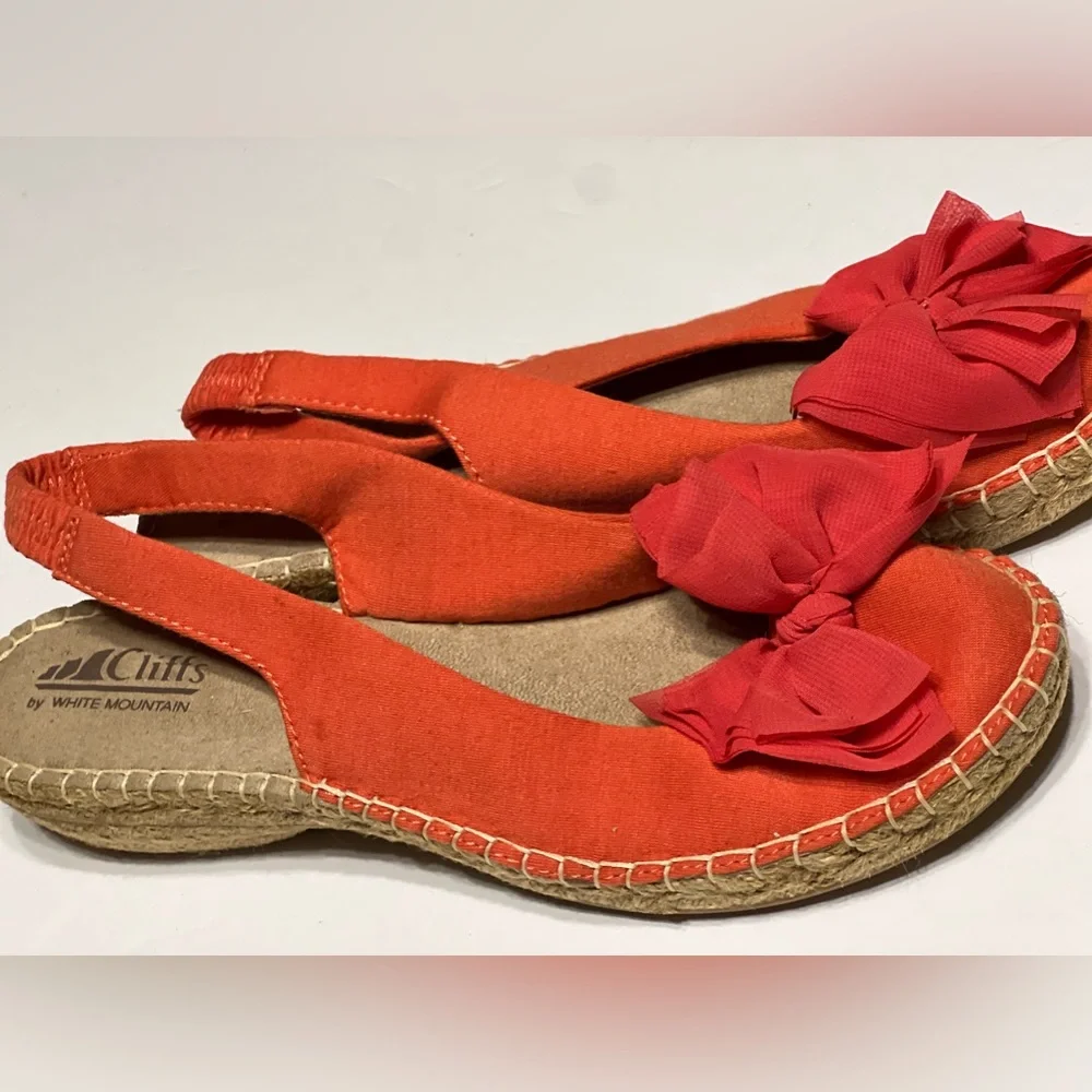 Cliff white Mountain Sandals orange - Picture 9 of 10